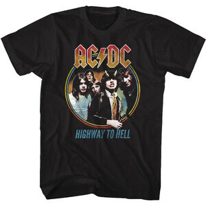 Black Highway To Hell Acdc Tshirt